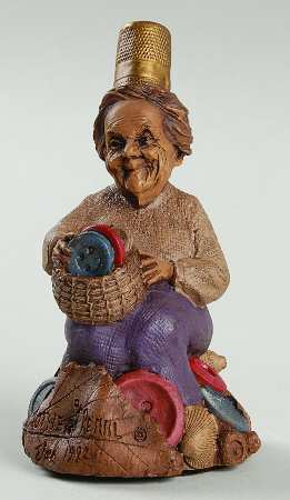 Thimble Gnomes Mother Of Pearl - No Box