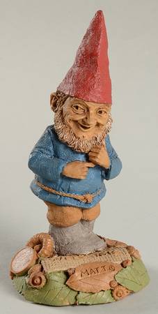 Tom Clark Gnomes Matt -Welcome - No Box