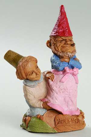 Thimble Gnomes Hem & Her - No Box