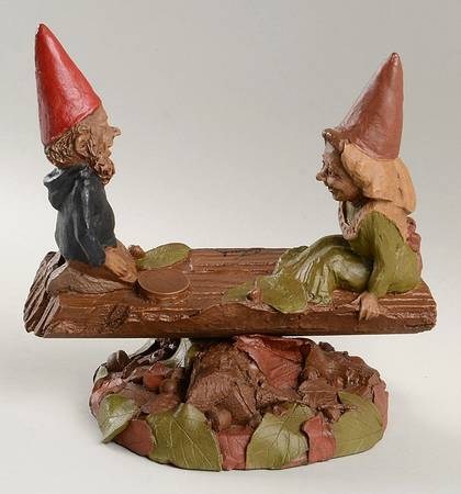 Tom Clark Gnomes Topsie Turvie-2 Pc Set - No Box