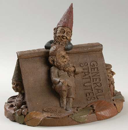 Tom Clark Gnomes Oliver,Wendell,Holmes,& Sandra - No Box