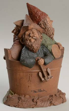 Tom Clark Gnomes Butch, Wick And Biscuit - No Box