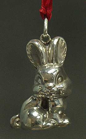 Christmas Ornaments Bunny Rabbit - Boxed
