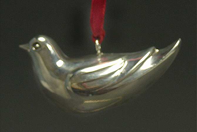 Christmas Ornaments Peace Dove - No Box