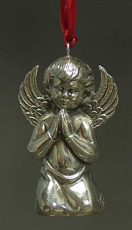 Christmas Ornaments Kneeling Angel - Boxed