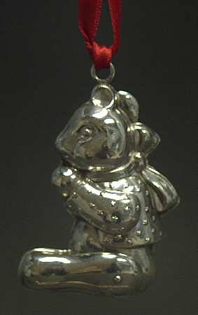 Christmas Ornaments Teddy Bear - No Box