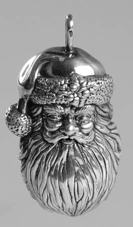 Christmas Ornaments Santa - With Box