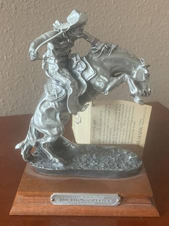 Frederick Remington Inspiration Bronco Buster - Boxed