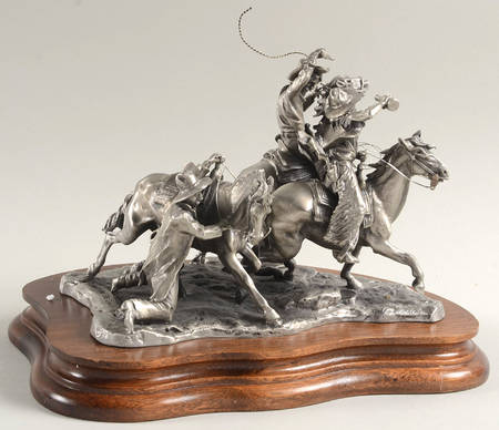 Chilmark Pewter Figurines Painting The Town - No Box