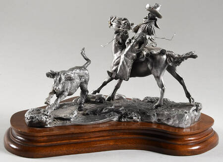 Chilmark Pewter Figurines Maverick Calf - No Box