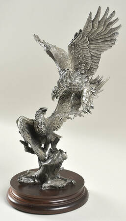Chilmark Pewter Figurines Wings Of Liberty - No Box