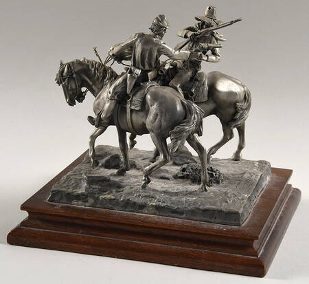 Chilmark Pewter Figurines The Outlaws - No Box