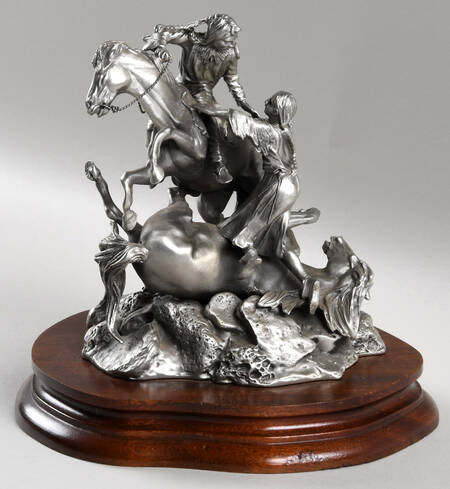 Chilmark Pewter Figurines The Rescue - No Box