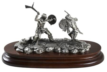 Chilmark Pewter Figurines Death Battle - Boxed