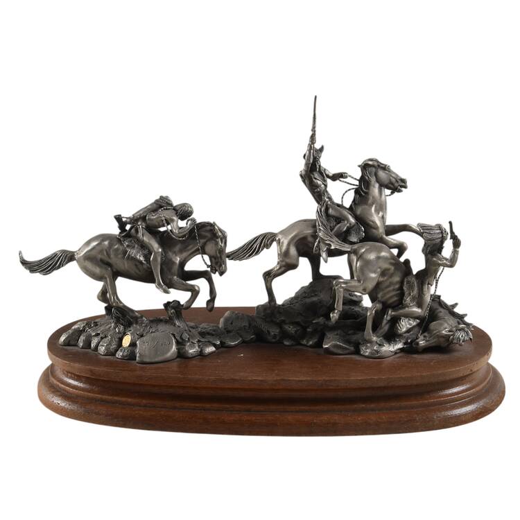 Chilmark Pewter Figurines The Red River Wars - Boxed