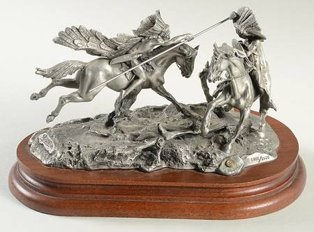 Chilmark Pewter Figurines When War Chiefs Meet - Boxed
