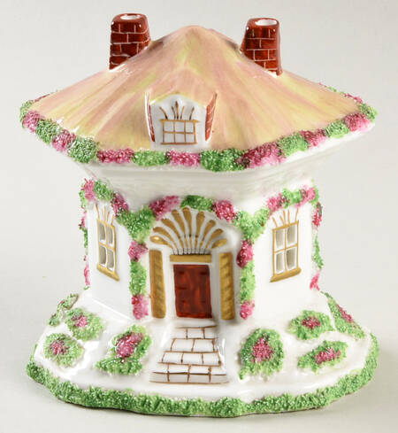 Coalport Cottages Thatched Cottage-Removable Roof - No Box