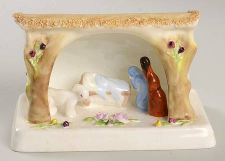 Coalport Cottages The Nativity Scene - Boxed