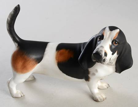 Coalport Figurines Bassett Hound - No Box