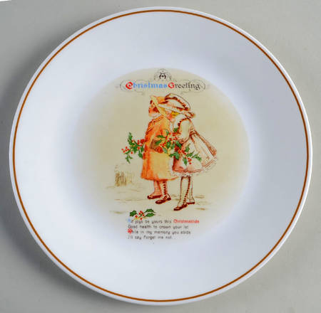 Corning Christmas Plate Christmas Plate - No Box