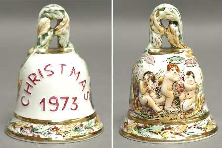Christmas Bell by Capodimonte