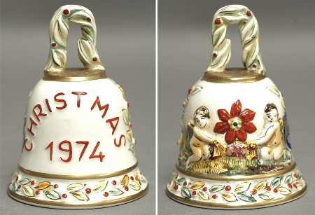 Christmas Bell 1974 Christmas Bell - No Box