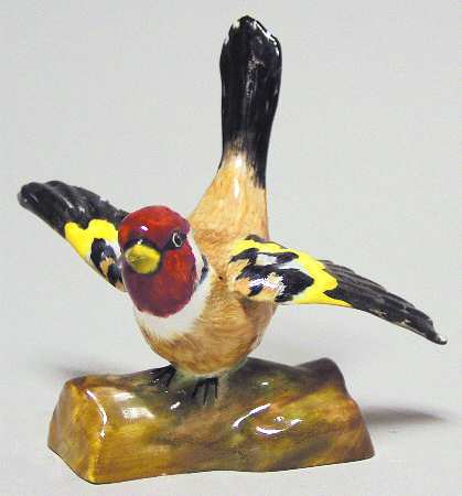 Bird Figurines Large Goldfinch - No Box