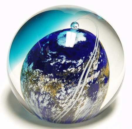 Caithness Paperweight Return To Earth - Boxed