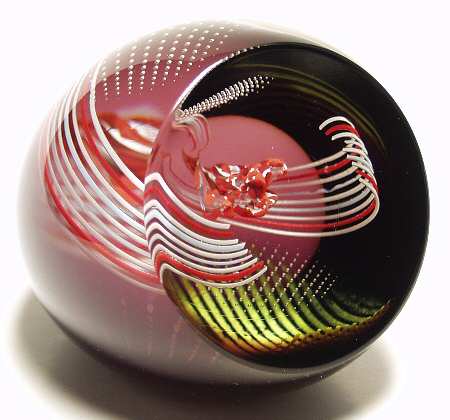 Caithness Paperweight Red Shift - Boxed