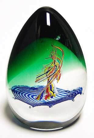 Caithness Paperweight Court Jester - Boxed
