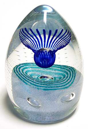 Caithness Paperweight Tranquil Oasis-Ccs - Boxed