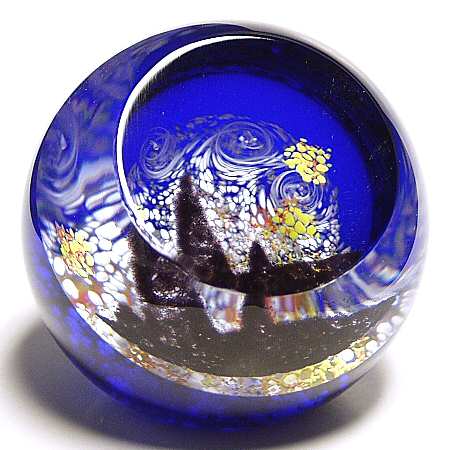 Caithness Paperweight One Starry Night - Boxed