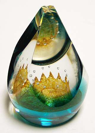 Caithness Paperweight King Canute - Boxed