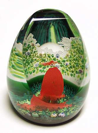 Caithness Paperweight Little Red Riding Hood - Boxed