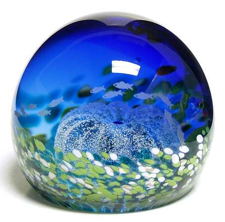 Caithness Paperweight Sea View - Boxed