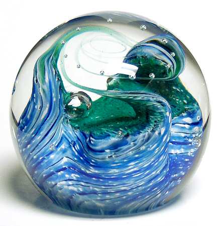 Caithness Paperweight Pastures New-Winter - Boxed