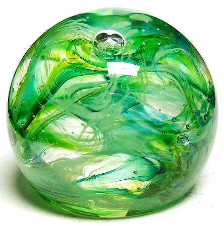 Caithness Paperweight Journey-Green - Boxed