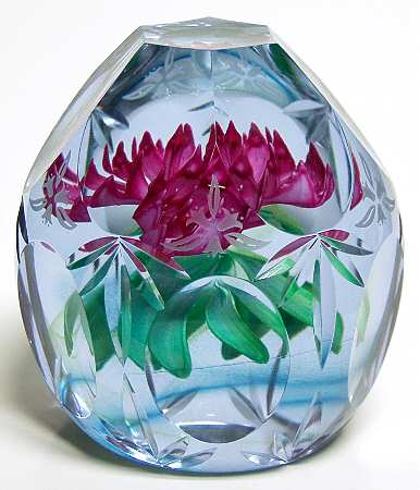 Caithness Paperweight Pink Fondant - Boxed