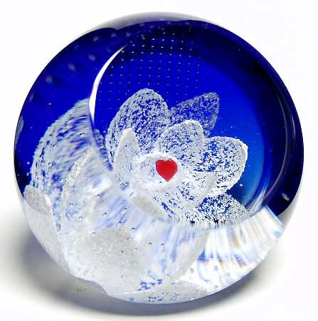 Caithness Paperweight With Love - Boxed