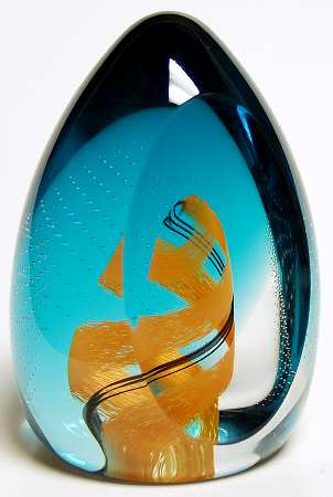 Caithness Paperweight Spiral Tempo - Wtih Box