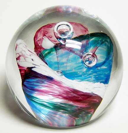 Caithness Paperweight Watercolours - Boxed
