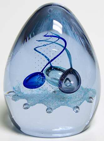 Caithness Paperweight Oceanus - With Box