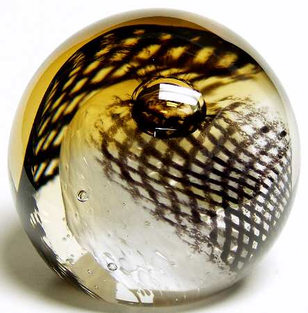 Caithness Paperweight Tweed - With Box Bx316