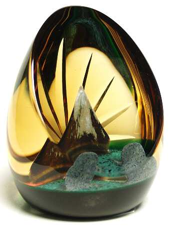 Caithness Paperweight Tables From The Mount - Boxed