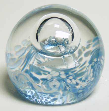 Caithness Paperweight Rolling Surf-Yacht - With Box Bx330