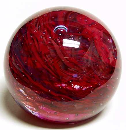 Caithness Paperweight Journey-Red - Boxed