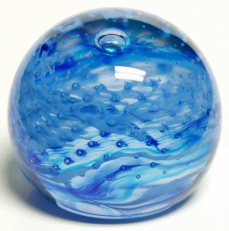 Caithness Paperweight Journey-Blue - With Box Bx335