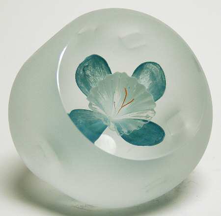 Caithness Paperweight Mint Cupcake - Bx384 With Box