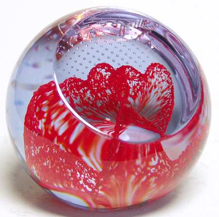 Caithness Paperweight Love Hearts - With Box Bx390