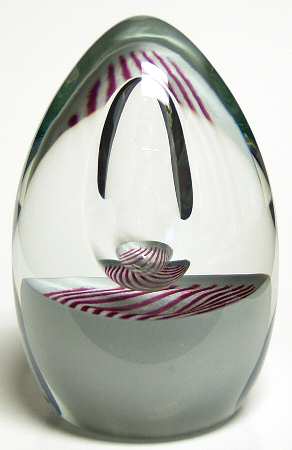 Caithness Paperweight Distraction Stripes - Boxed
